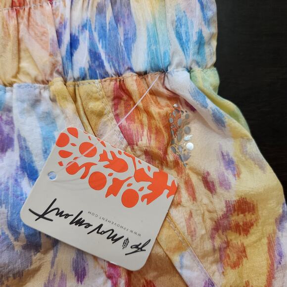 NWT Free People Movement Way Home Cosmo Combo Athletic Shorts Size Medium - Picture 3 of 9